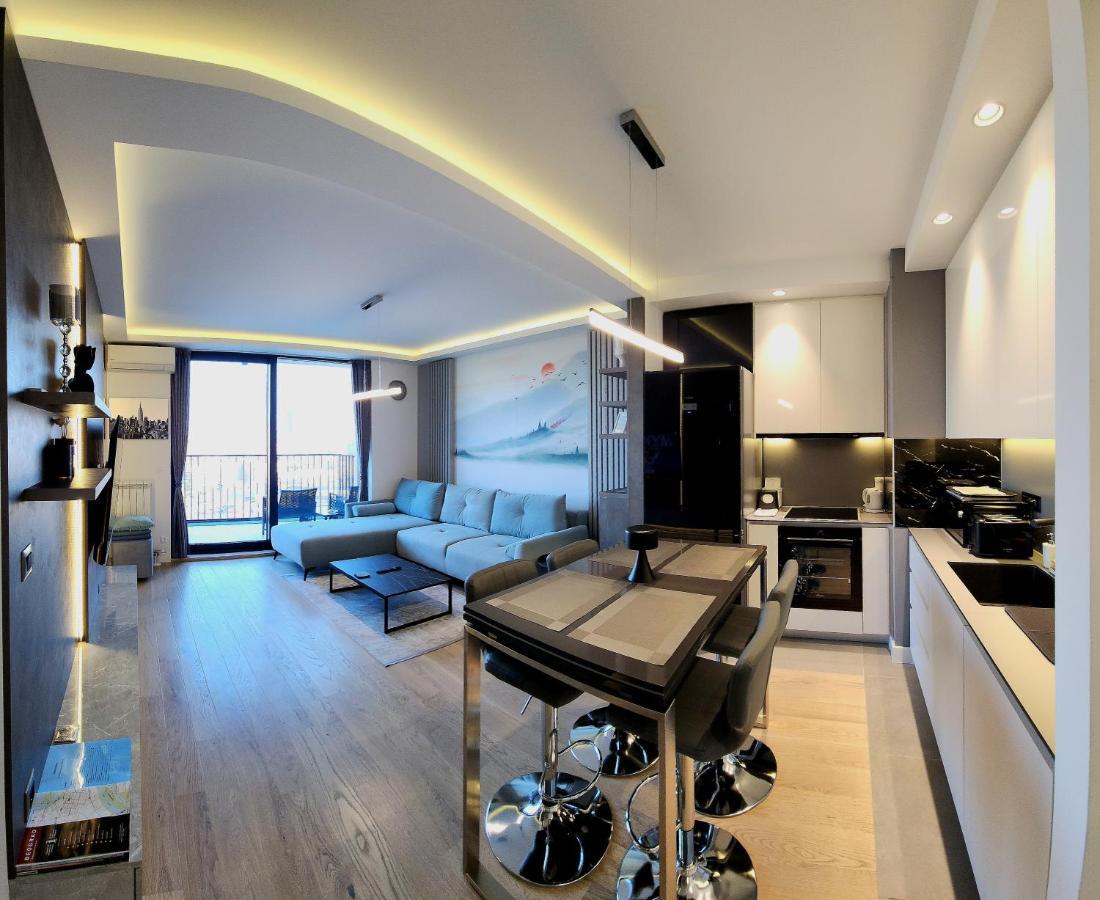 Belgrade Waterfront 16Th Fl Lux Apt. W/ City View Zewnętrze zdjęcie