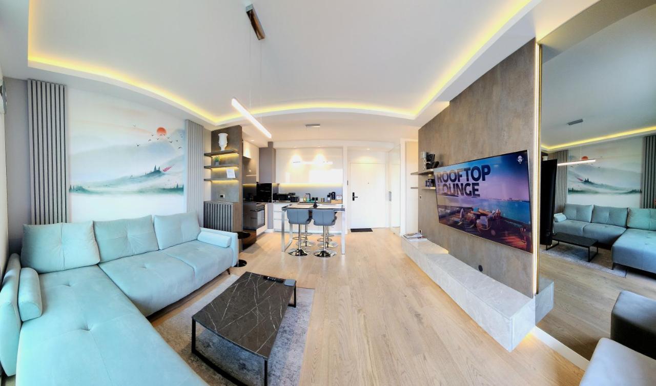 Belgrade Waterfront 16Th Fl Lux Apt. W/ City View Zewnętrze zdjęcie
