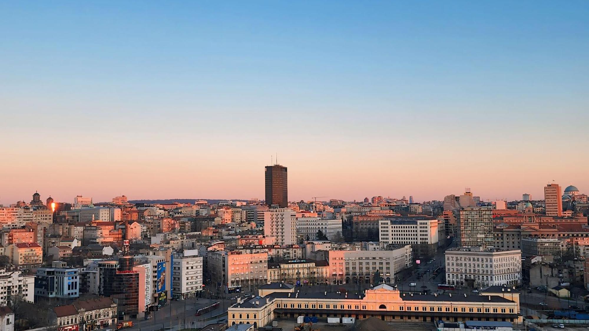 Belgrade Waterfront 16Th Fl Lux Apt. W/ City View Zewnętrze zdjęcie