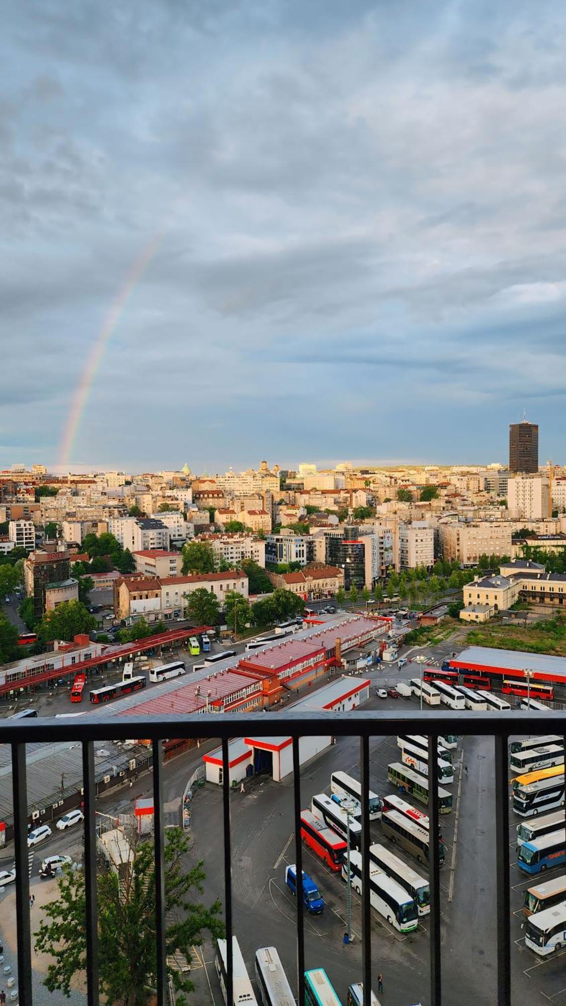 Apartament Belgrade Waterfront 16Th Fl Lux Apt. W/ City View Zewnętrze zdjęcie